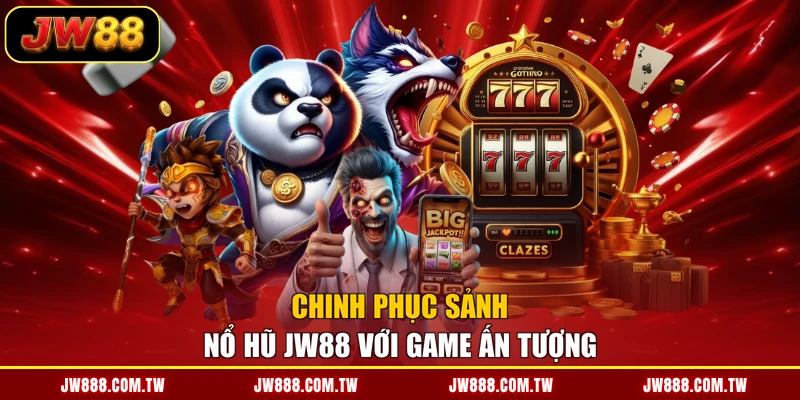 Chinh phục sảnh nổ hũ JW88 với game ấn tượng